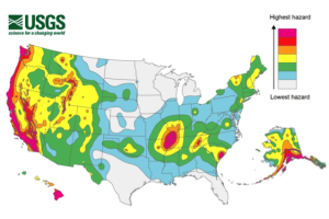 USGS Earthquake Map